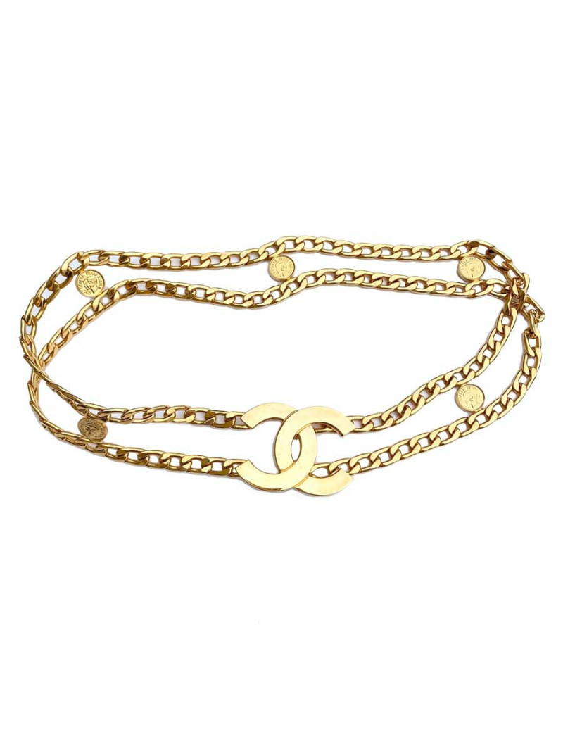Ceinture médailles CHANEL Vintage