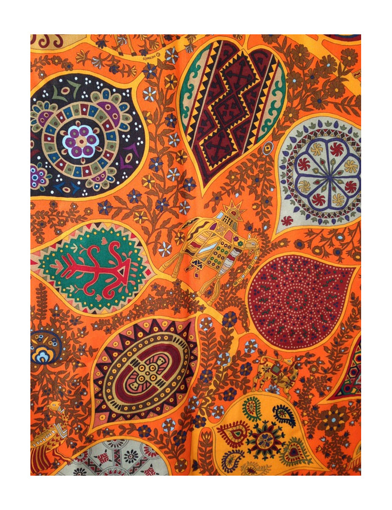 Étole "Arbre de Vie" HERMÈS cachemire et soie