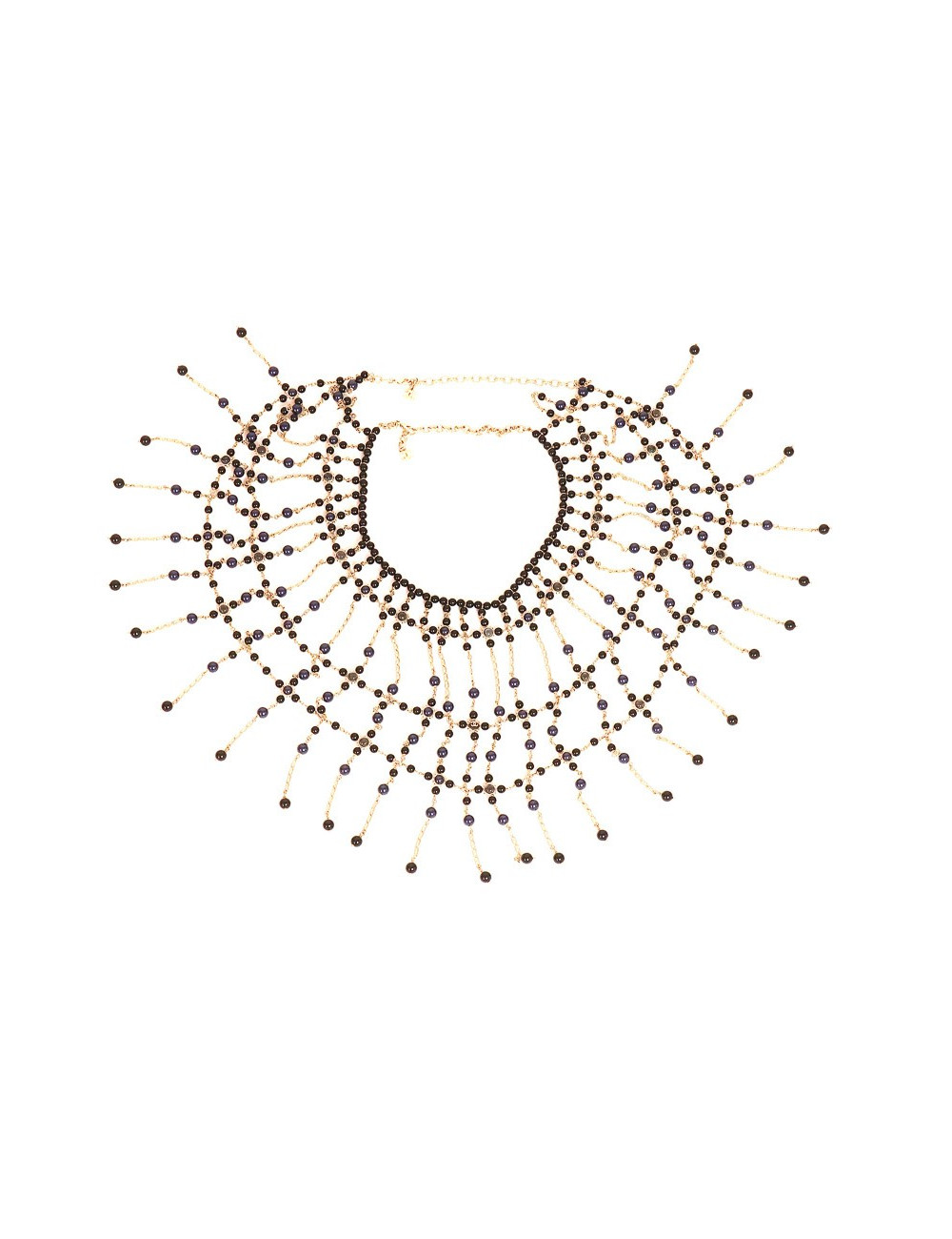 CHANEL COUTURE breastplate with beads