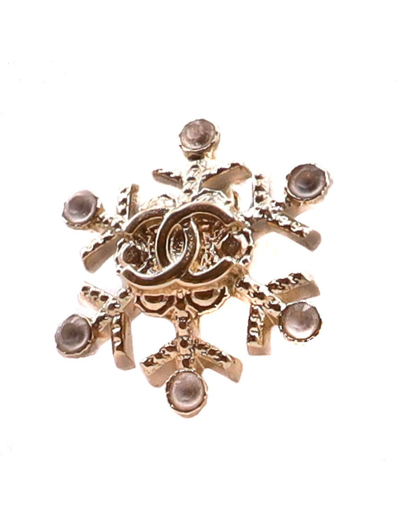 Boucles d'oreille clous Chanel étoile