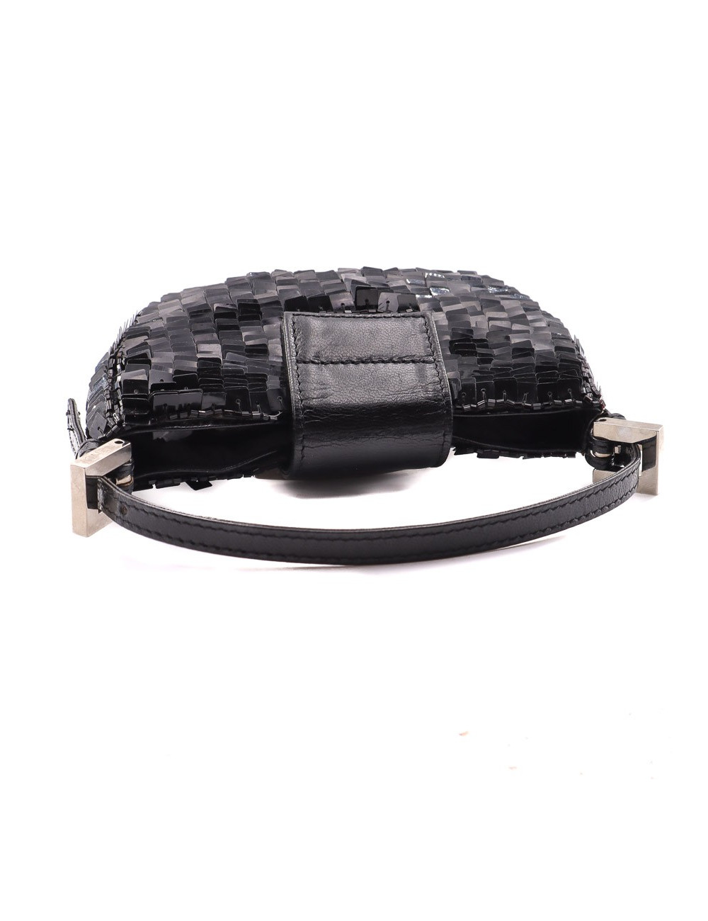 Sac à rabat CHANEL 19 cuir d'agneau noir