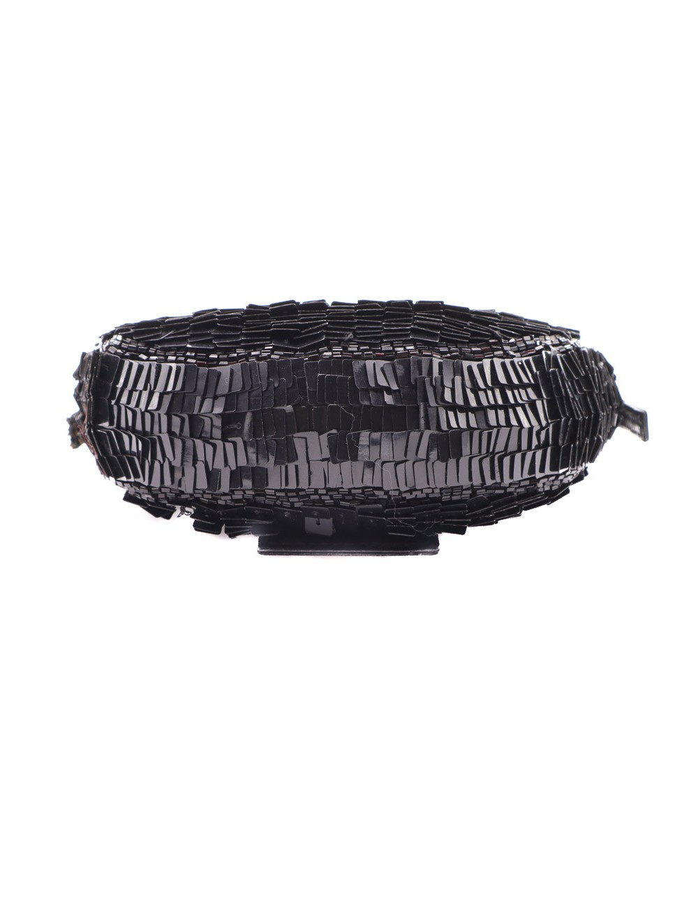 Sac à rabat CHANEL 19 cuir d'agneau noir