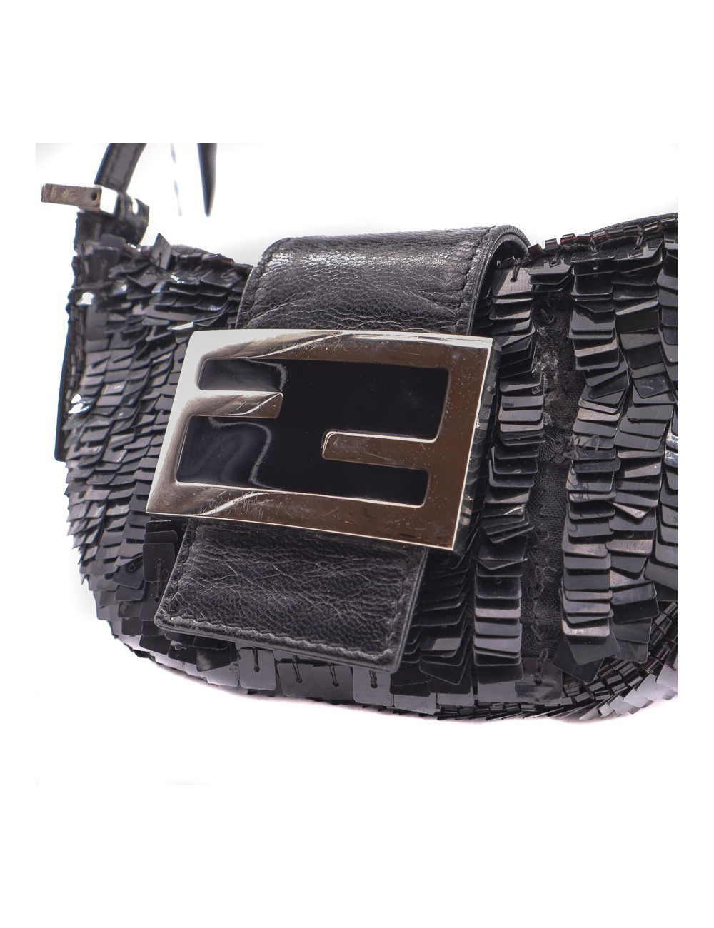 Sac à rabat CHANEL 19 cuir d'agneau noir