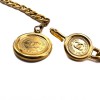CHANEL ceinture pièces vintage dorée