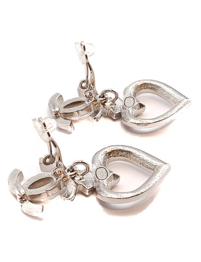 BO CHANEL coeur strass