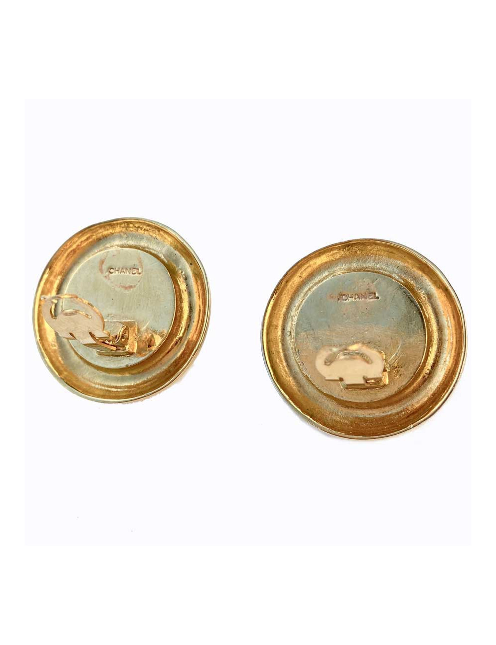 BO rondes vintage CHANEL 