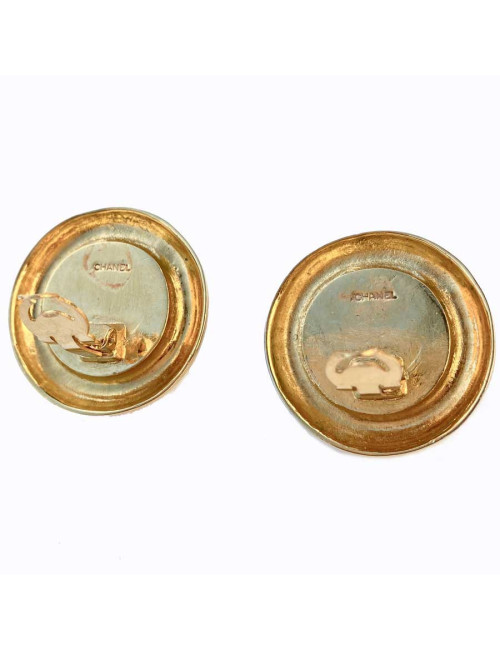 BO rondes vintage CHANEL 