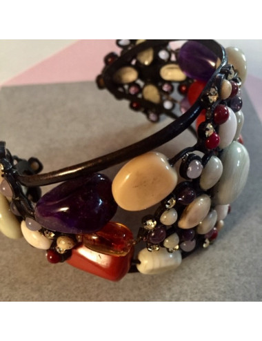 Manchette Byzance MARGUERITE DE VALOIS Couture 2