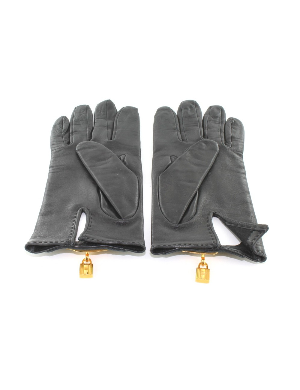 Gants HERMES en cuir 