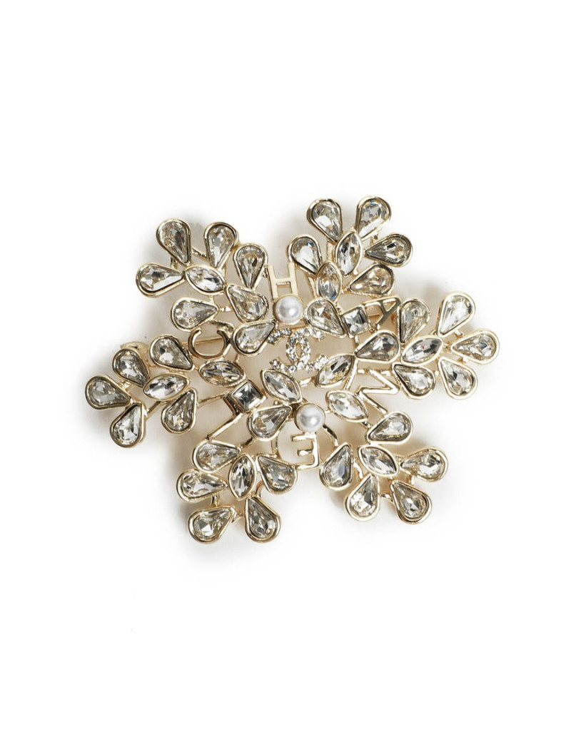 Broche CHANEL flocon de neige