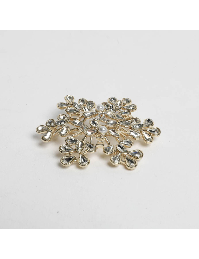 Broche CHANEL flocon de neige