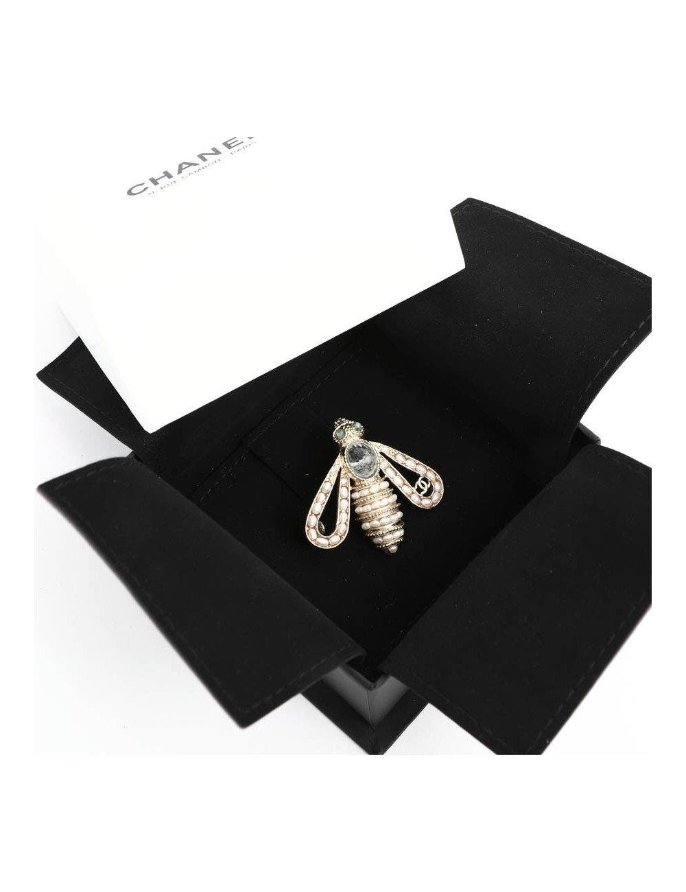 Broche CHANEL abeille dorée