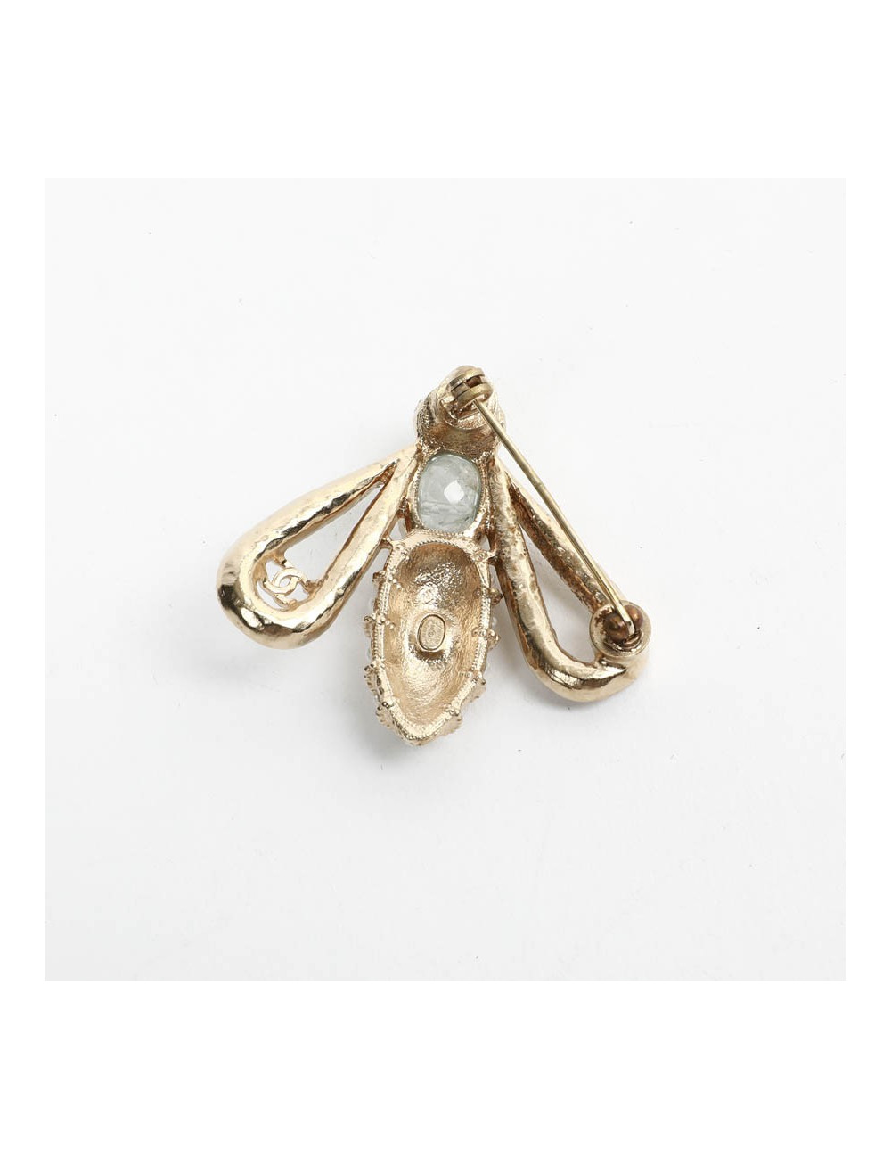 Broche CHANEL abeille dorée