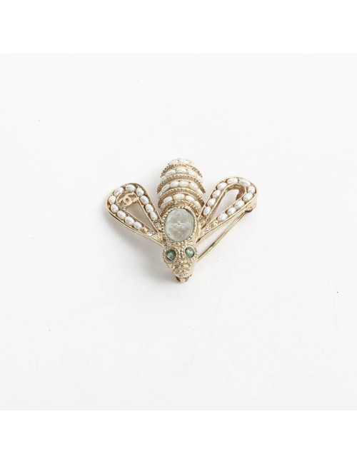 Broche CHANEL abeille dorée