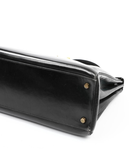 Kelly 32 HERMES box noir