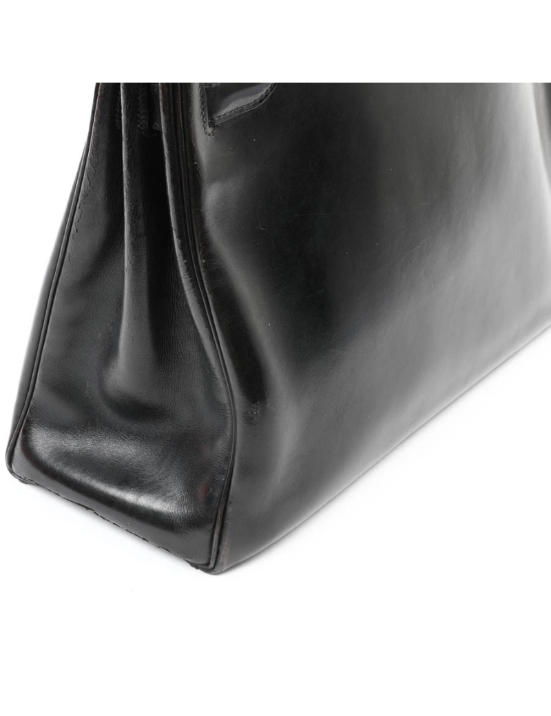 Kelly 32 HERMES box noir Vintage