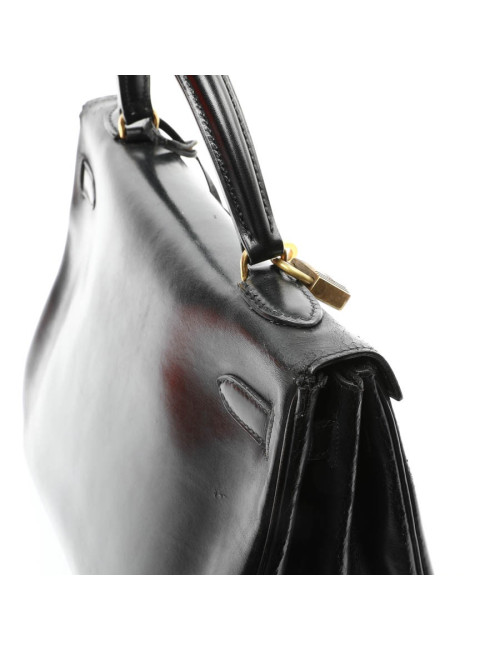 Kelly 32 HERMES box noir