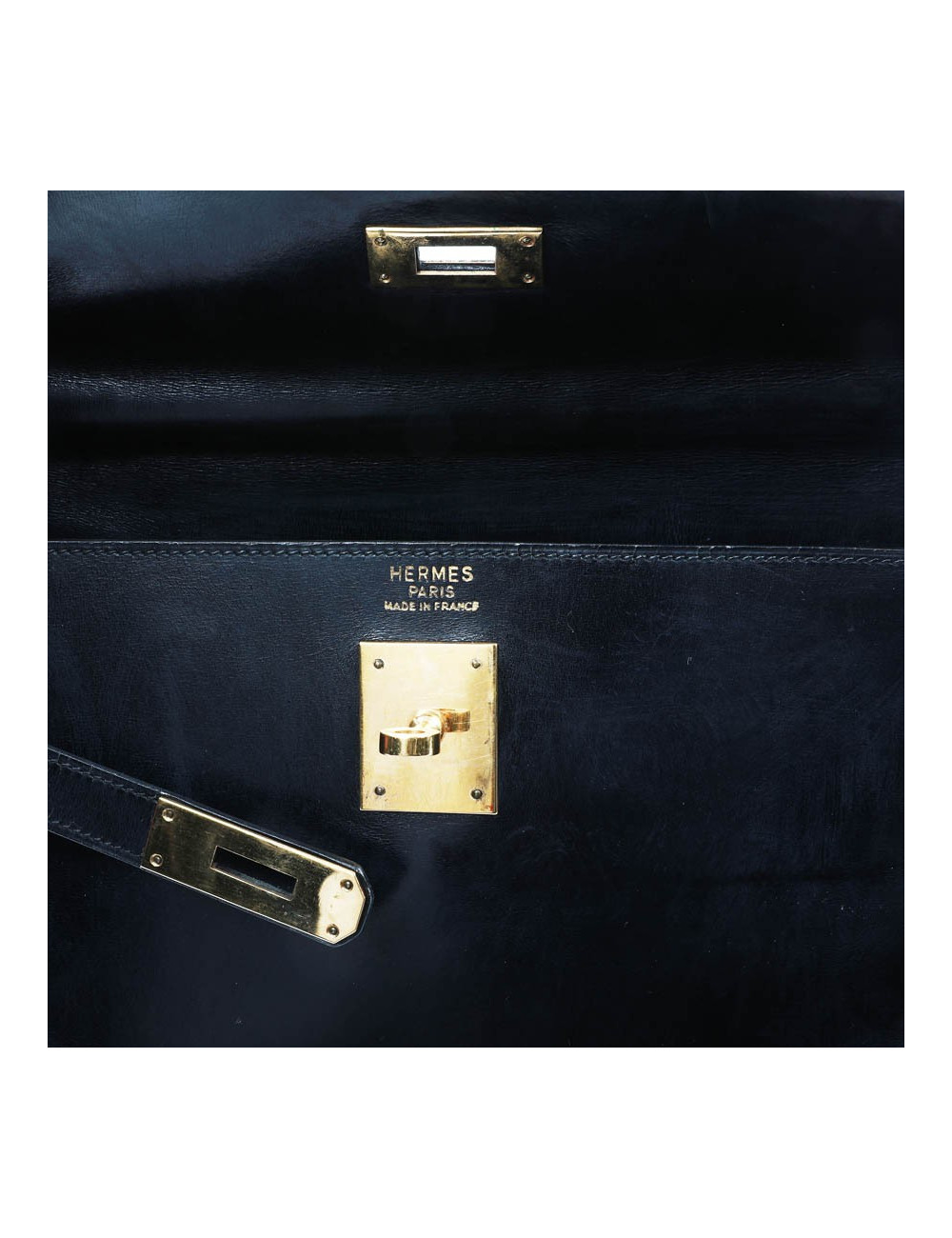 Kelly 32 HERMES box noir