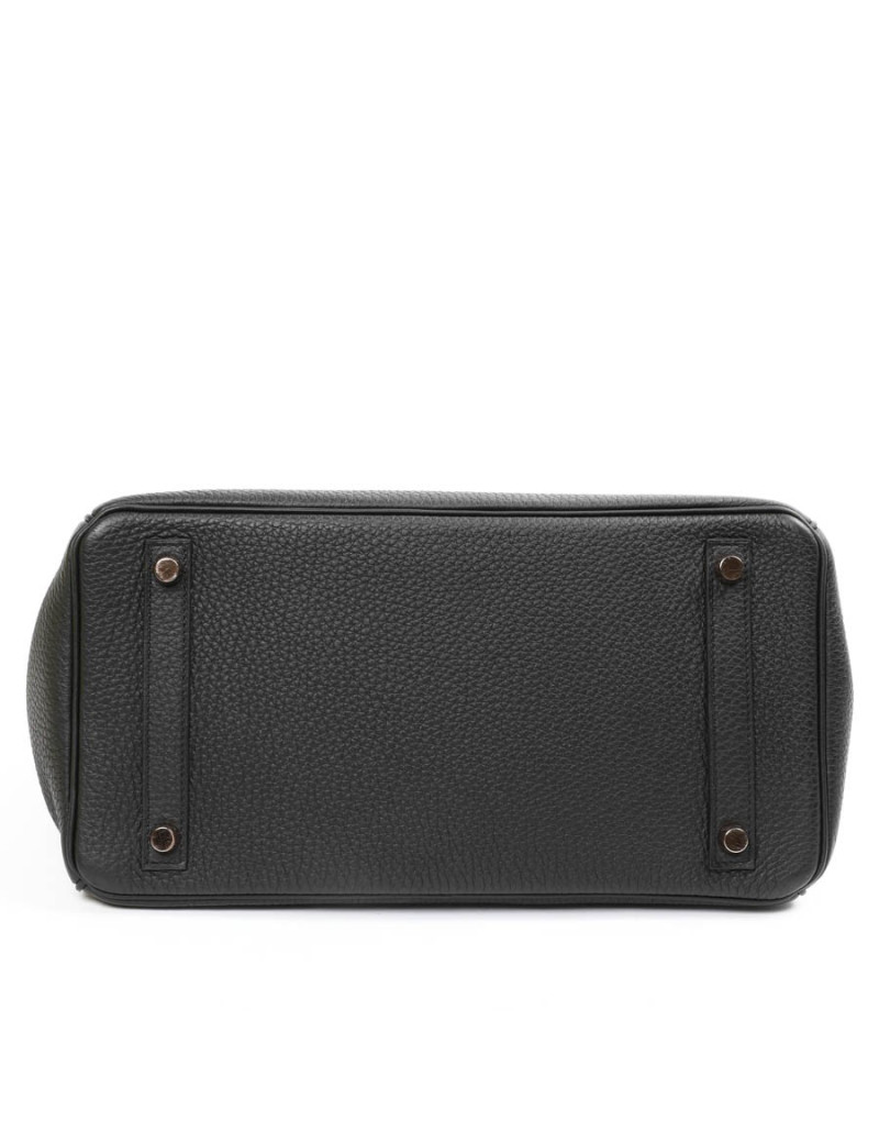 Birkin 30 HERMES cuir Togo noir