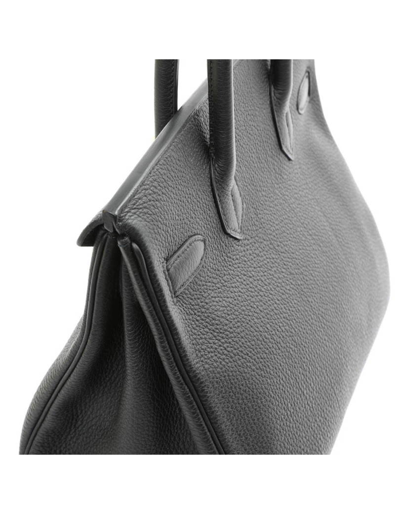 Birkin 30 HERMES cuir Togo noir