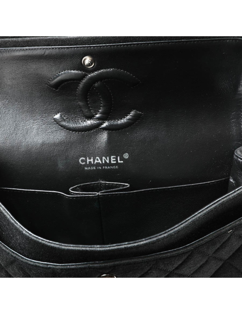 Timeless CHANEL vintage jersey noir
