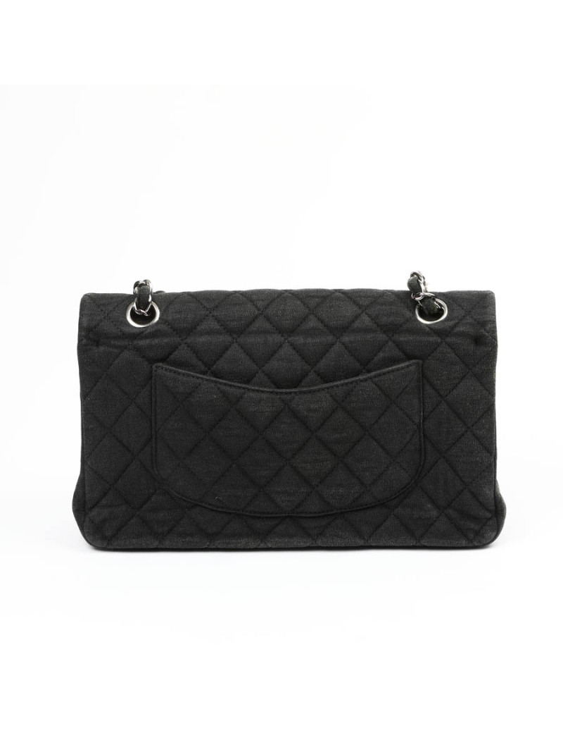 Timeless CHANEL vintage jersey noir