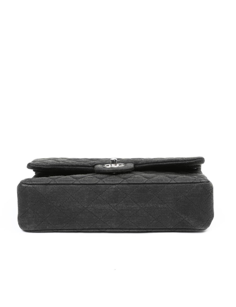 Timeless CHANEL vintage jersey noir