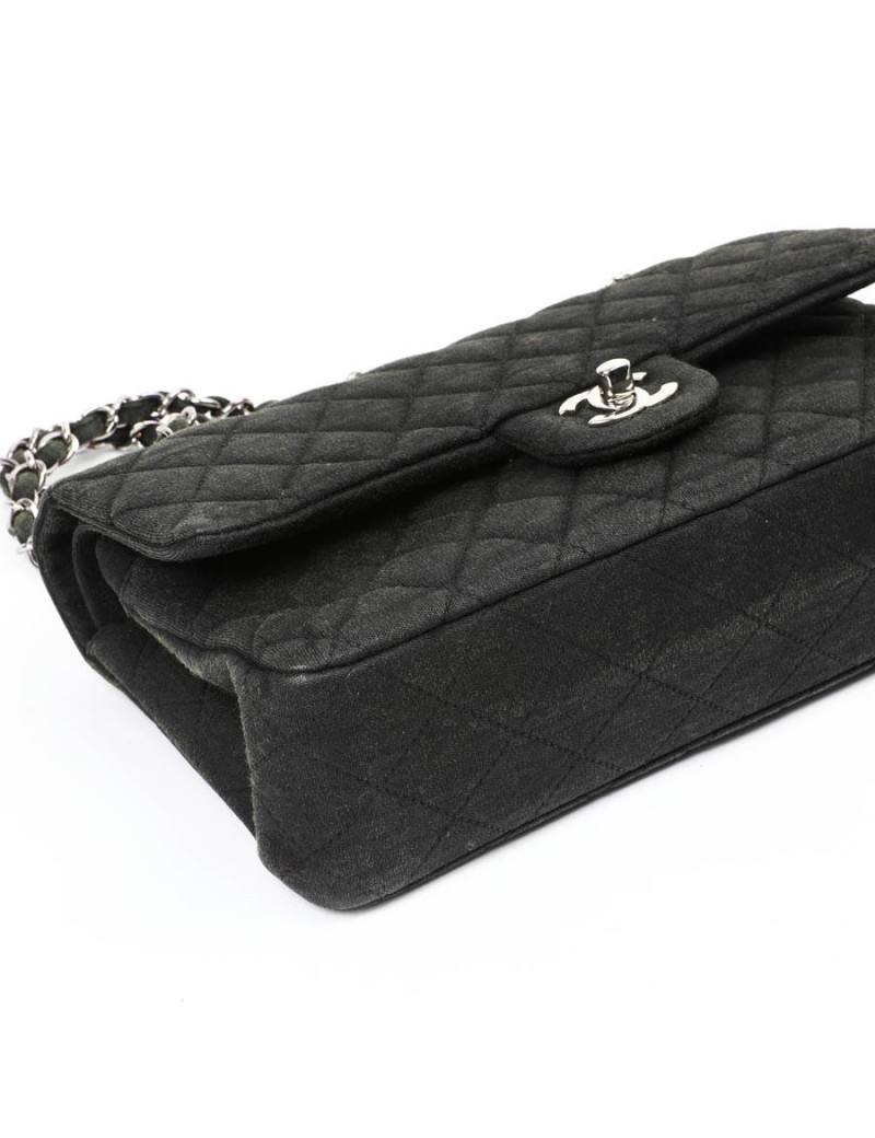 Timeless CHANEL vintage jersey noir