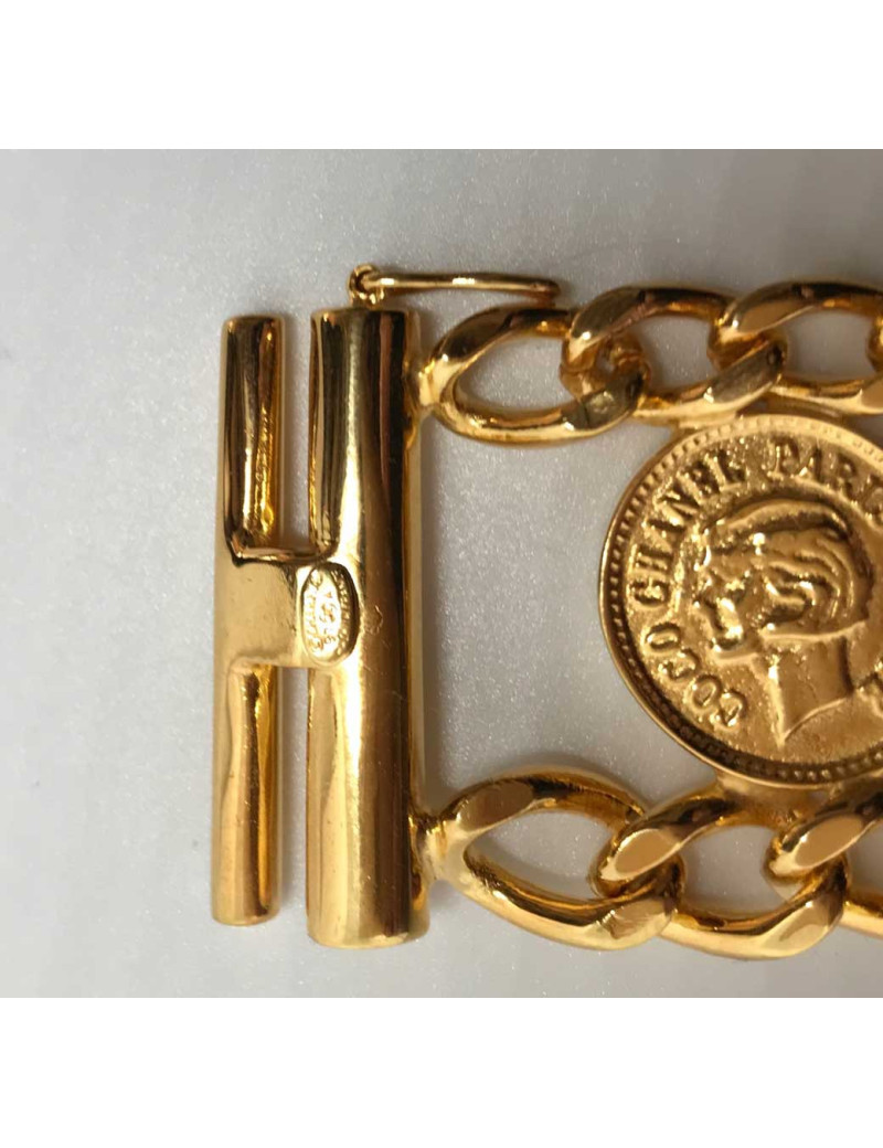Chanel bracelet with vintage medals
