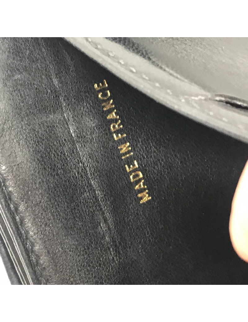 Portefeuille CHANEL caviar noir