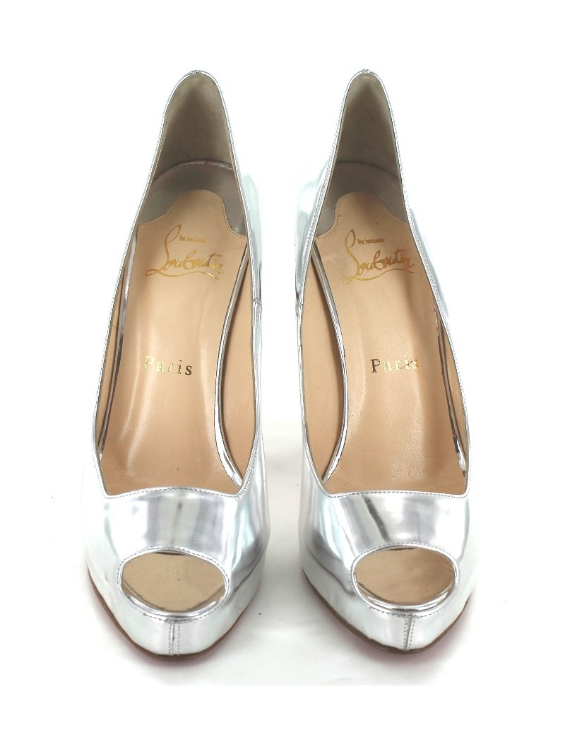 Escarpins CHRISTIAN LOUBOUTIN argent
