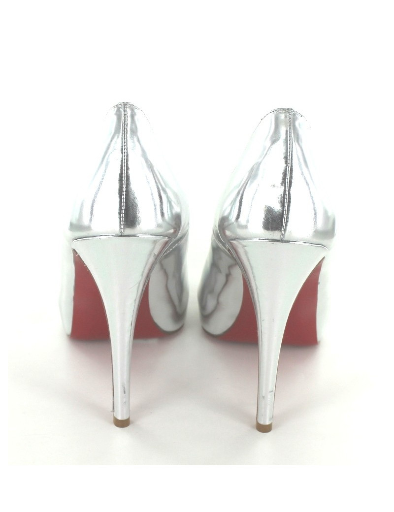 Escarpins CHRISTIAN LOUBOUTIN argent