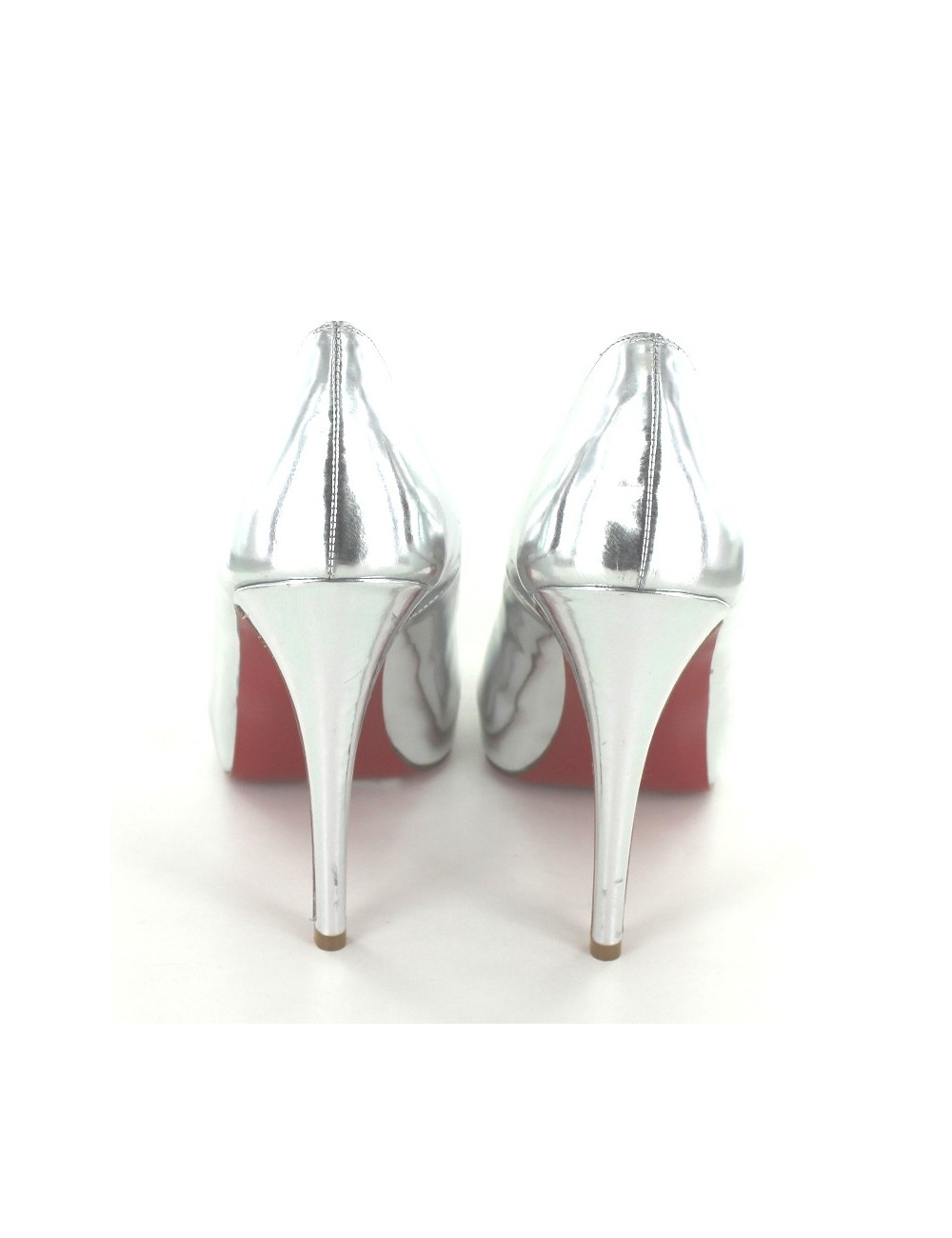 Escarpins CHRISTIAN LOUBOUTIN argent