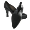 CHANEL shoes black leather T36