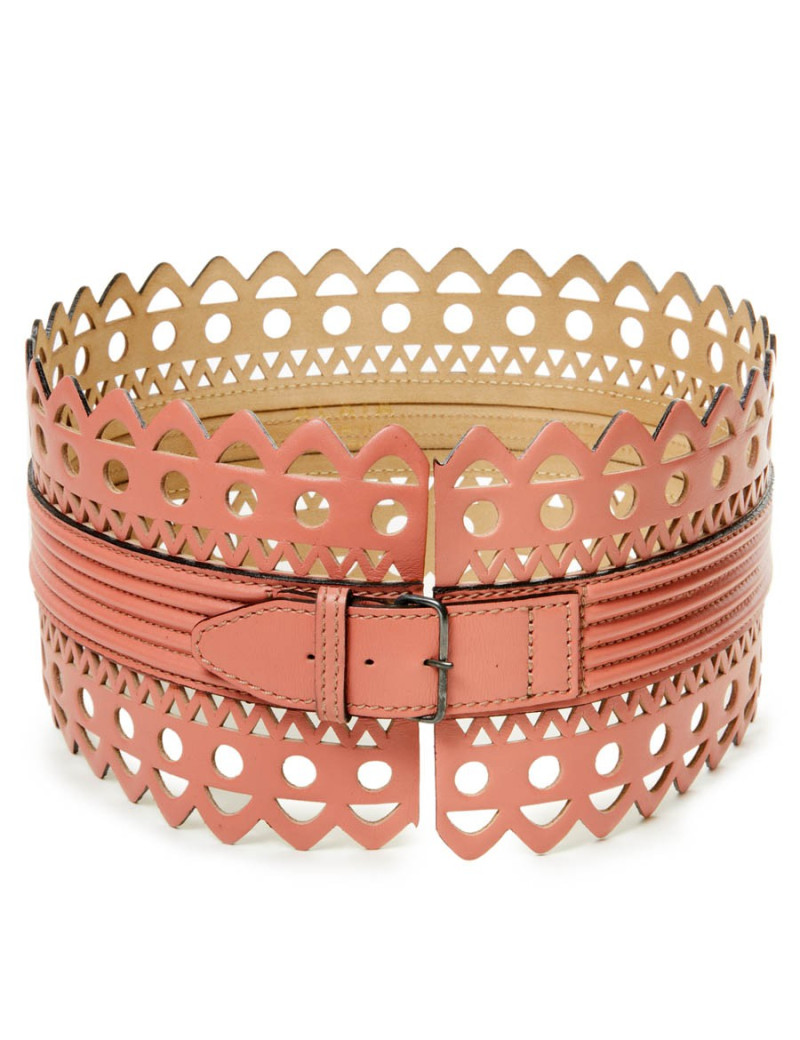 Ceinture rose ALAIA T65
