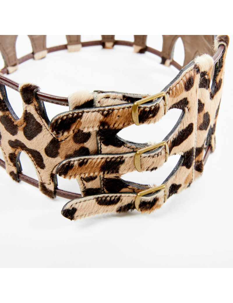Ceinture panthère ALAIA T65