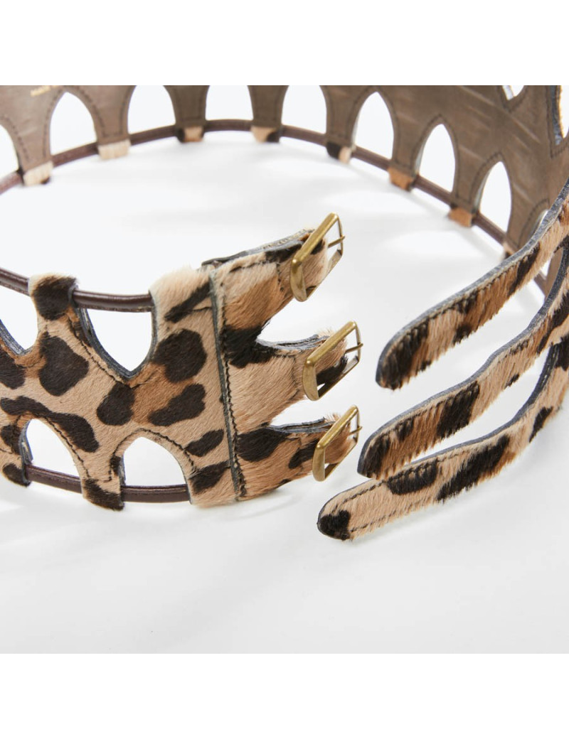 Ceinture panthère ALAIA T65