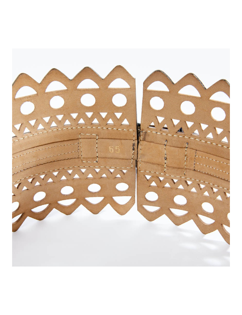 Ceinture T65 ALAIA bleue