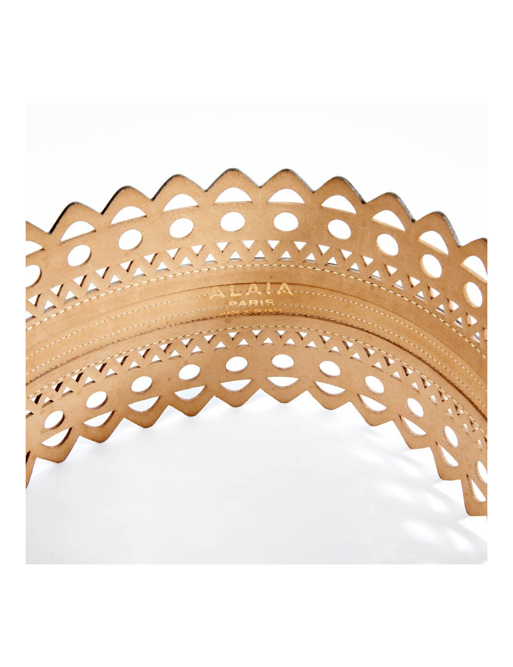 Ceinture T65 ALAIA bleue