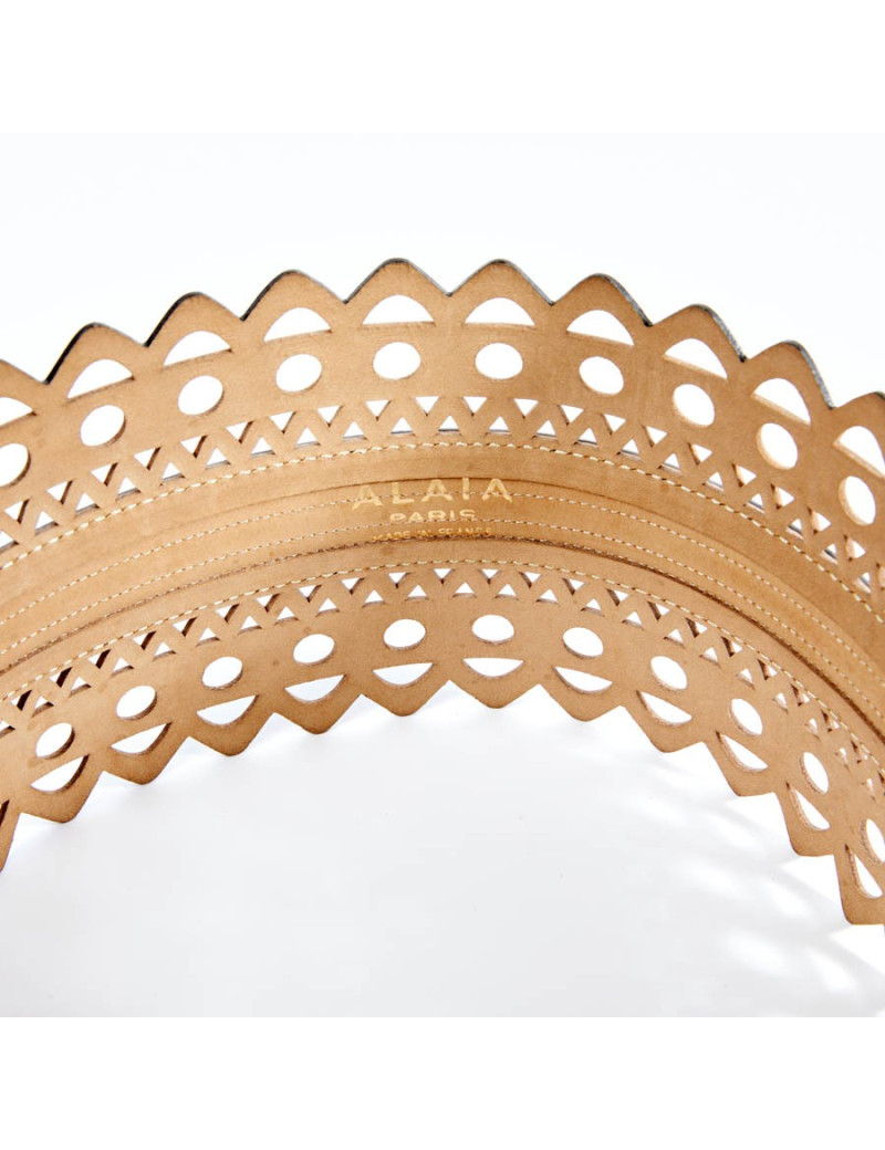 Ceinture T65 ALAIA bleue