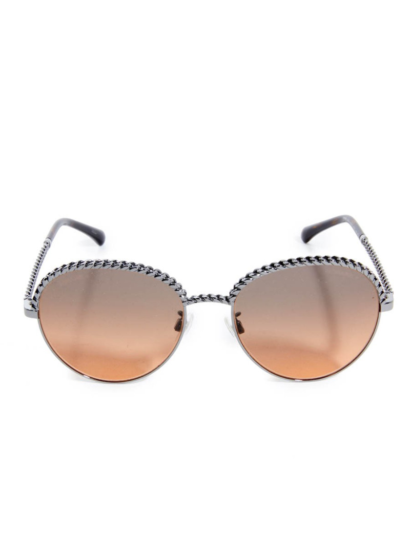 Lunettes de soleil CHANEL avec chaine amovible