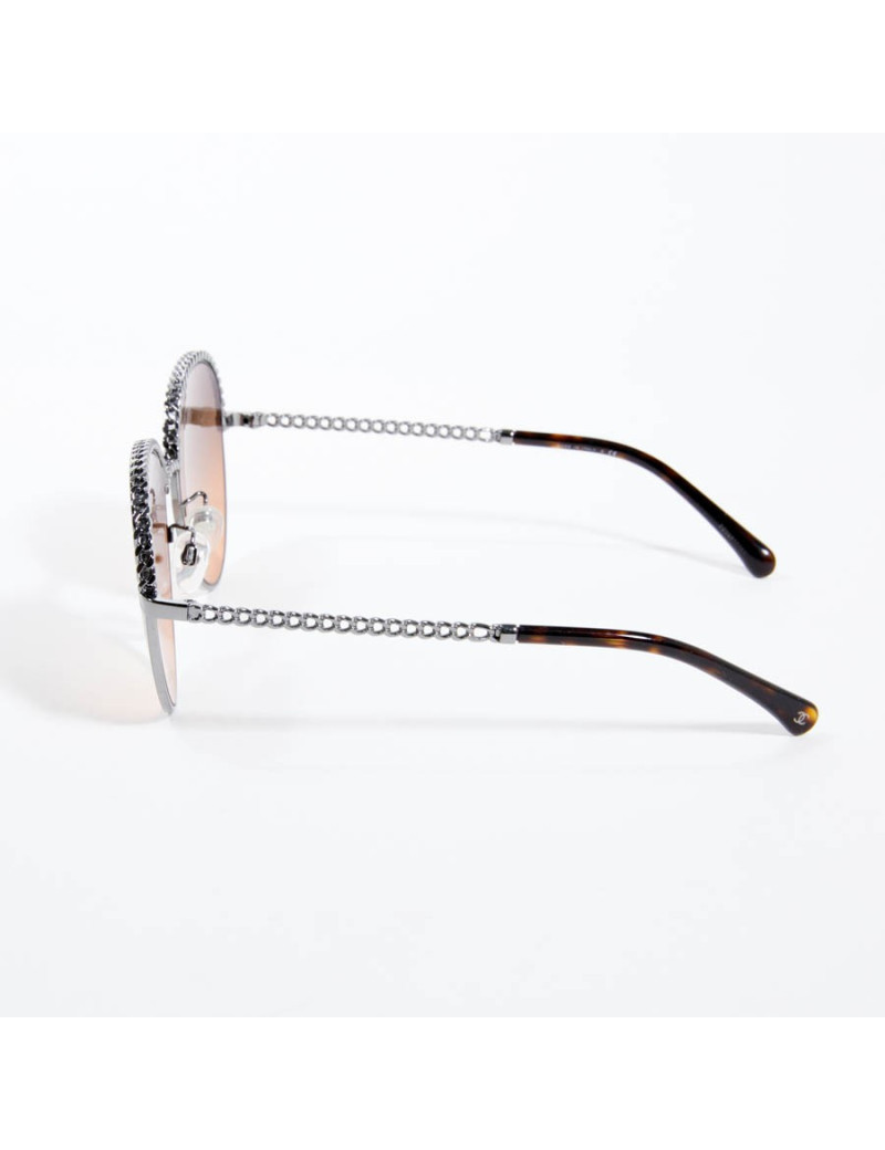 Lunettes de soleil CHANEL avec chaine amovible