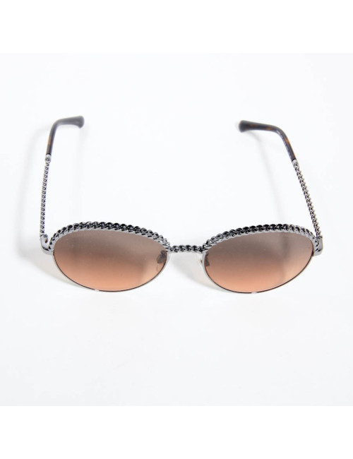 Lunettes de soleil CHANEL avec chaine amovible
