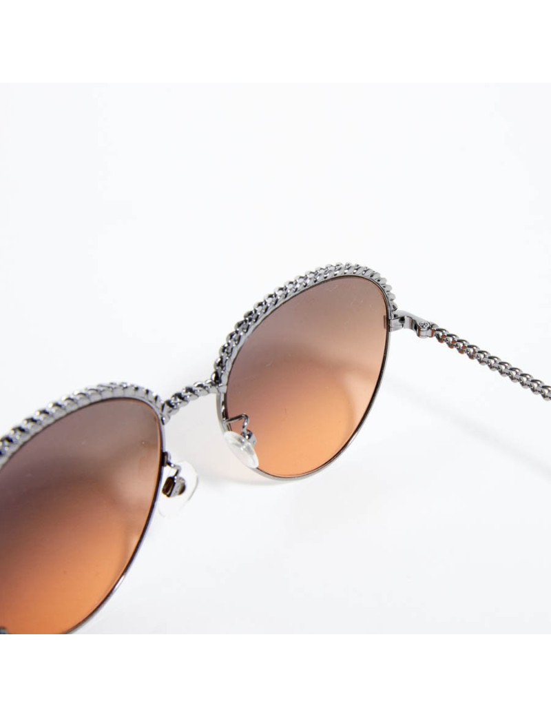 Lunettes de soleil CHANEL avec chaine amovible