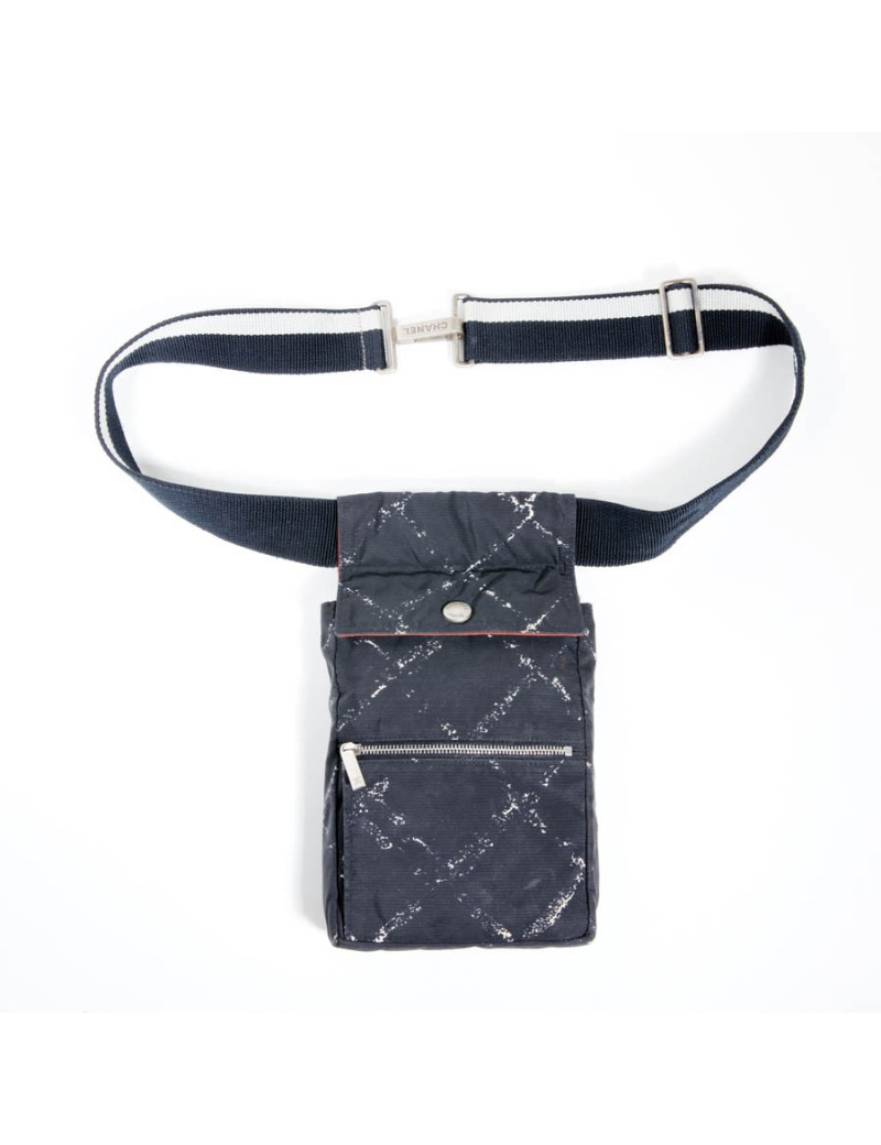 Pochette ceinture CHANEL toile avec porte monnaie