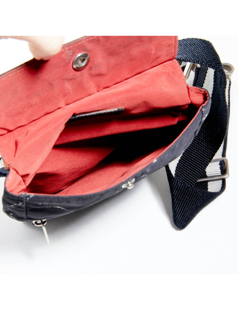 Pochette ceinture CHANEL toile avec porte monnaie