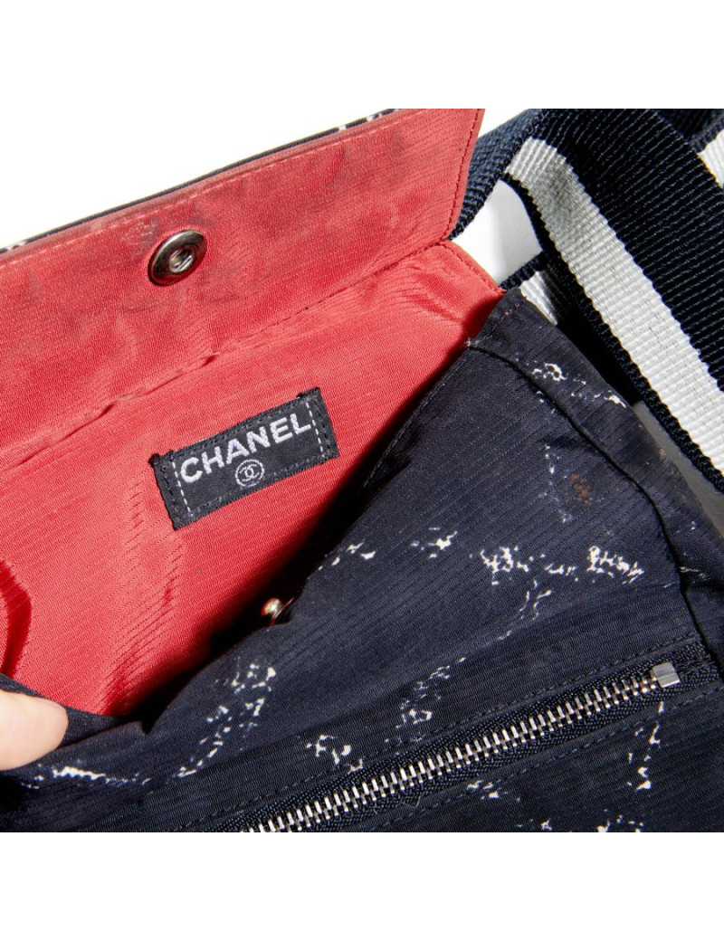 Pochette ceinture CHANEL toile avec porte monnaie