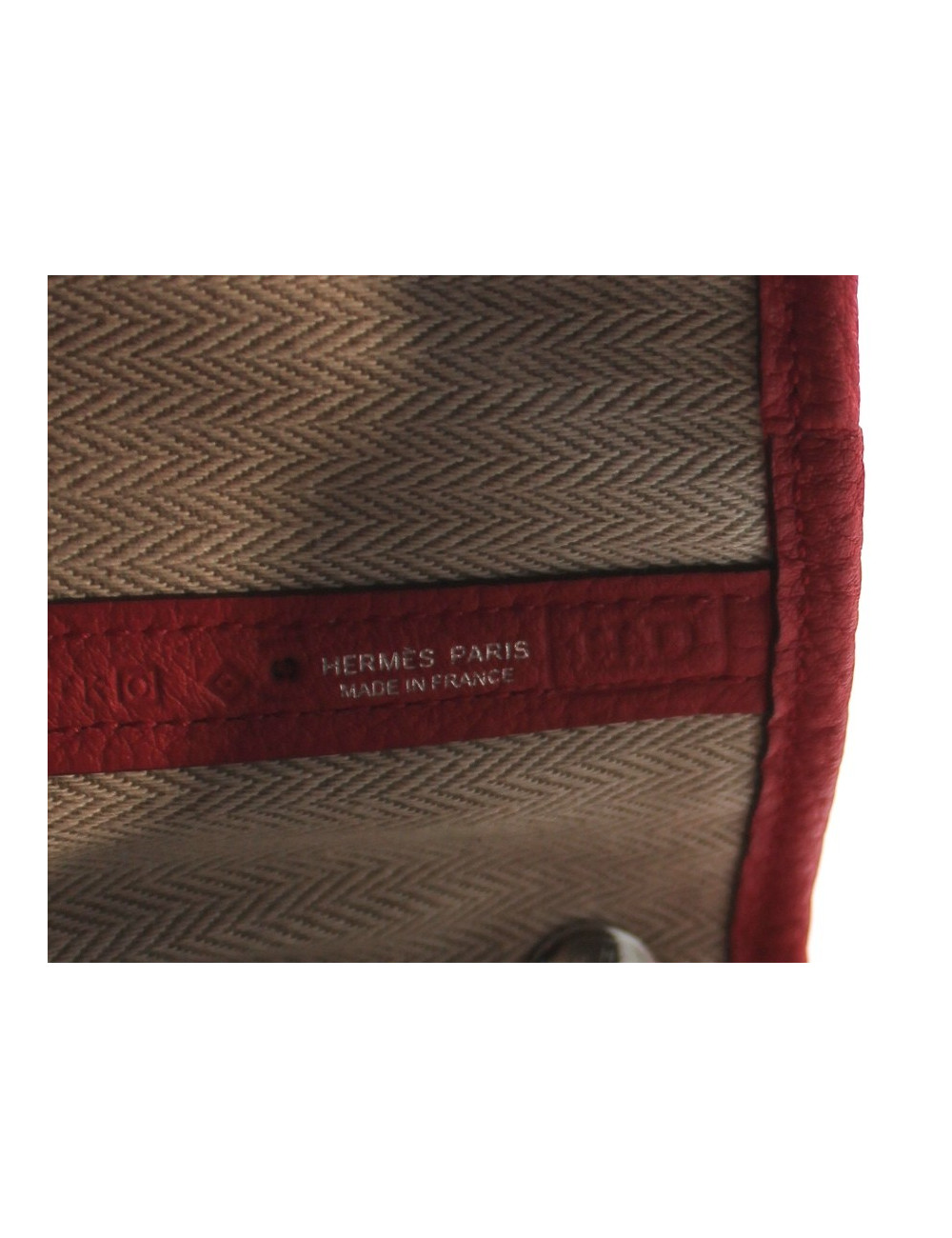 GARDEN PARTY HERMES en cuir rose lipstick