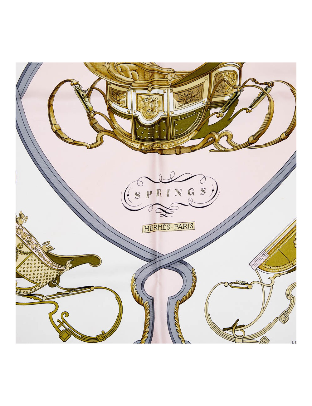 Carré Springs HERMES rose