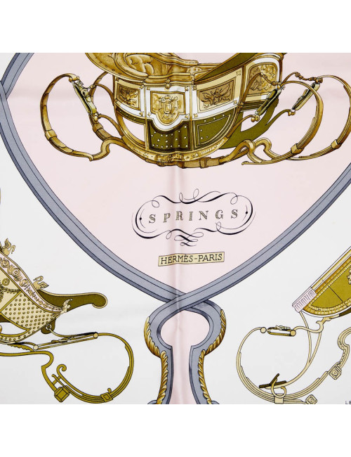 Carré Springs HERMES rose